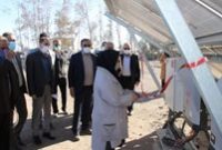 نیروگاه خورشیدی یک مگاواتی در رفسنجان به بهره‌برداری رسید